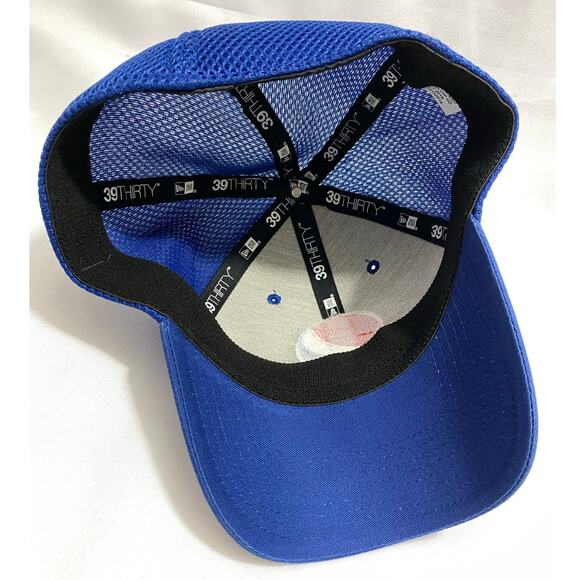 Pepsi Hat Cap Large / XL Mesh Back New Era 3930 Blue and White - Picture 4 of 8